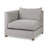 Ohare 2 Piece Medium Gray Modular Sofa Set