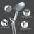 Handheld Shower Head 2.5 GPM GPM