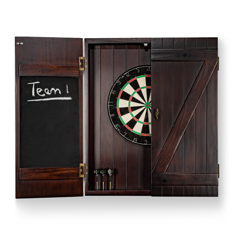 Armoire de jeu de fléchettes Callington, Chocolat
