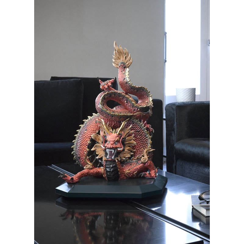 Protective Dragon Statue