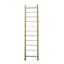 Elle Solid Wood Floor Wine Bottle Rack in Brown