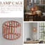 18cm H Novelty Lamp Shade in Rose Gold