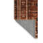 Tapis brun turc lavable à la machine-811144447