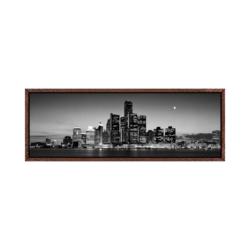 Panoramic Images by Panoramic Images - Floater Frame Panoramic Gallery-Wrapped Canvas Giclée on Canvas, Classic Wood