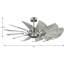 Ventilateur de plafond en nickel antique de 52 po avec pales en bois de grange Springer-57836477