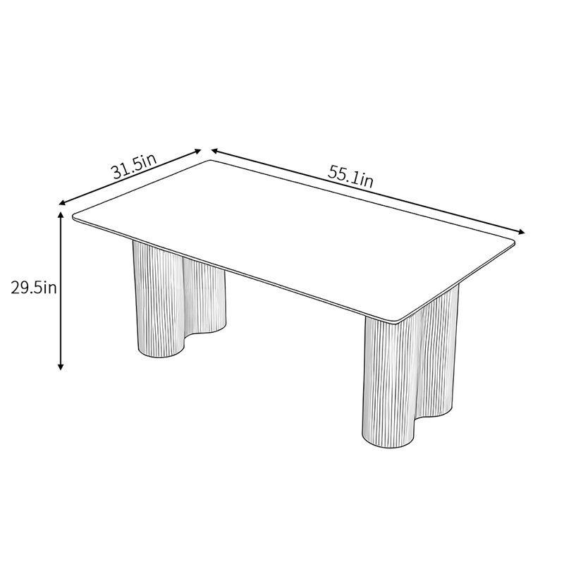 Nebiyu, 29.5"H x 55.1"L x 31.5"W
