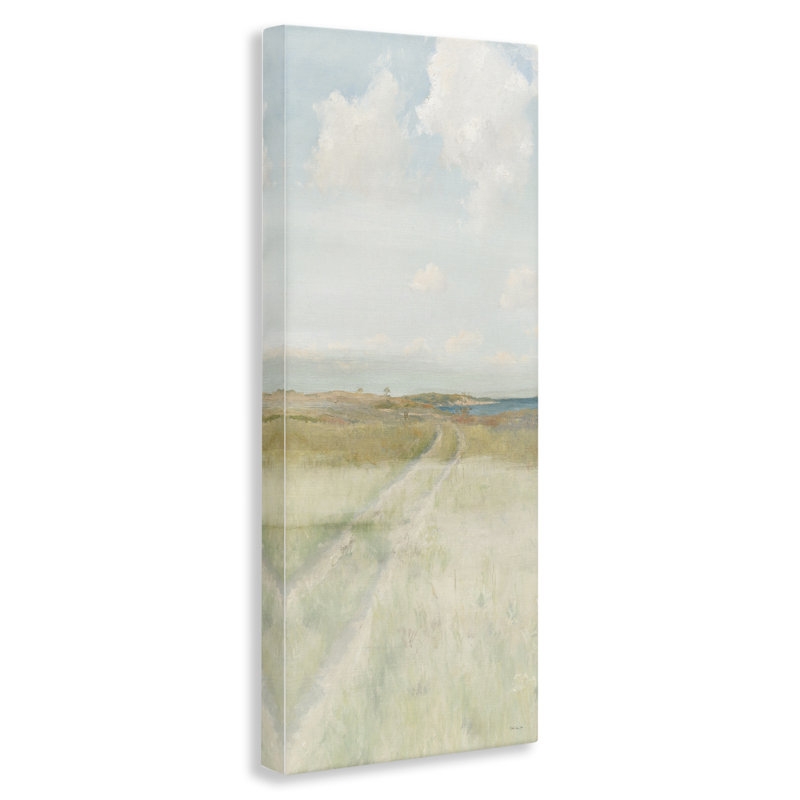 «Path To Beach», art mural sur toile par Steller Design Studio, H 24 po x l 10 po
