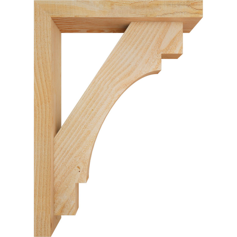 Support Merced Block avec support décalé, 28 x 20, Sapin Douglas de l 4 po (scié brut)