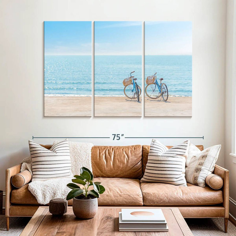 Mehar Beachside Bicycles, 42" H x 65" W