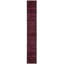 One-of-a-Kind Hand-Knotted High-Quality Red/Black Runner