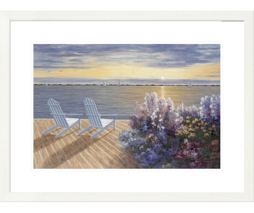 " Coastal Deck View " by Diane Romanello Highland Dunes