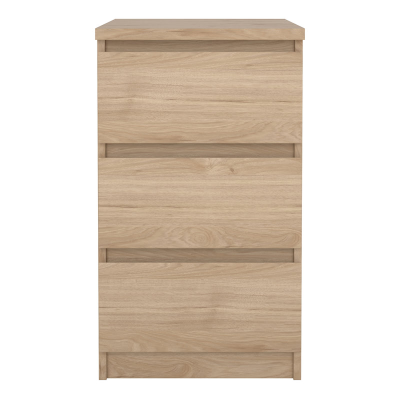 Parley 40.4cm W Plywood / Laminate Board Bedside Table