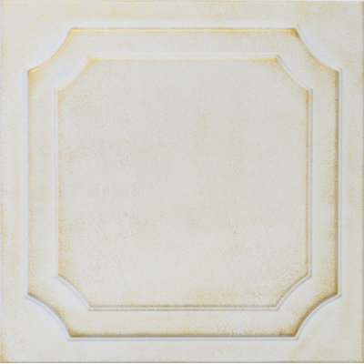 20X20 Styrofoam Ceiling Tiles Glue-Up Decorative Panels For Easy Diy Install, Home & Basement Renovation. R8 Enea, Lot/8