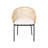 Cool Backyard Chair - Brown Pe , Metal Construction, Cushion Support Chic Metal, Relaxing Seat Cushions