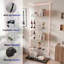 Glass 80 cm W Display Cabinet-2026078027