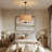 Buntine 4 - Light 20" Dimmable Drum Chandelier