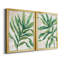 Parchment Palms I, ensemble de 2 reproductions de cadres rectangulaires sur toile-272117955-272117954