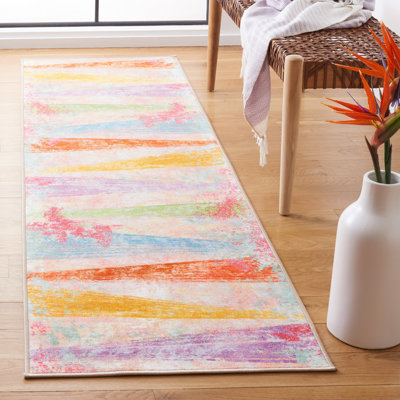 Nichalas Performance Machine Washable Abstract Rug