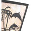 Dolphin Dance 2 - Light Flush Mounted Sconce