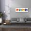  «Sea Sand Sun VIII» par Courtney Prahl, art mural sur toile, 60 po x 20 po