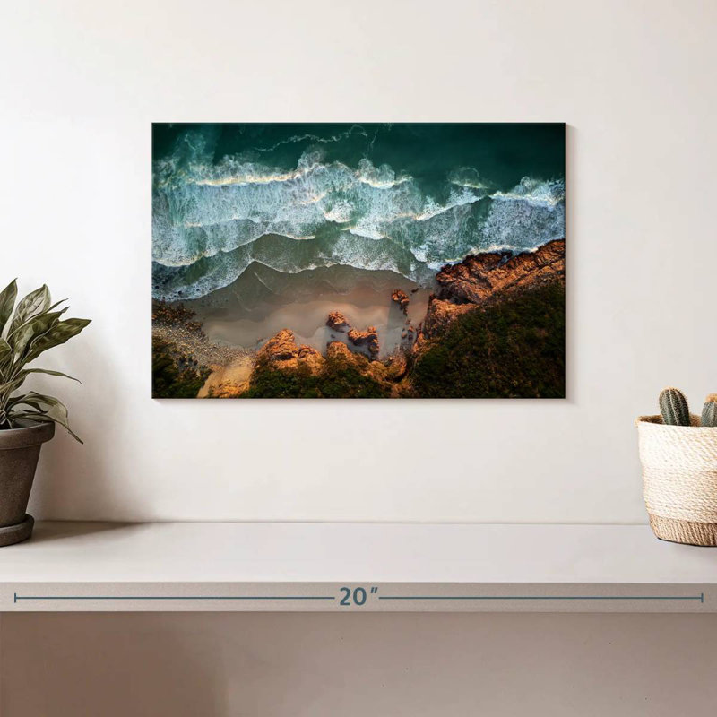 Gillard Coastal Waves, 8" H x 12" W