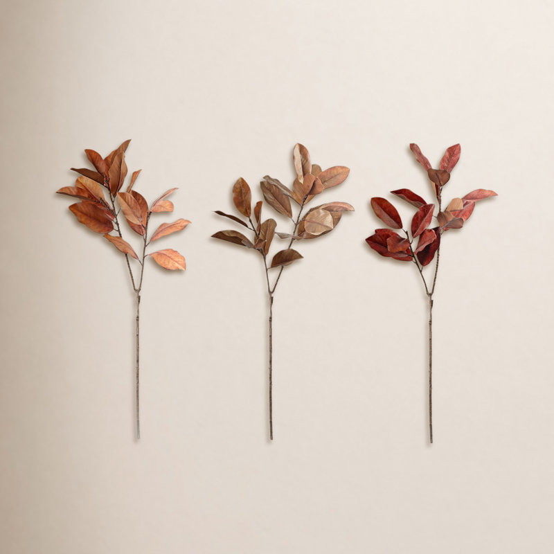 Fall Magnolia Leaf Spray