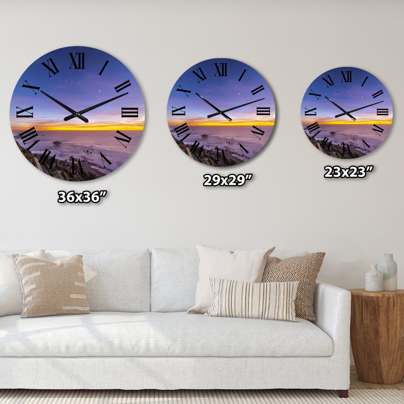 Très grande horloge murale Mileyshka, Grand