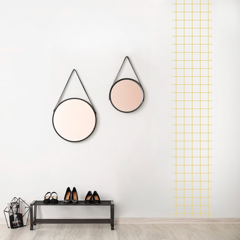 3890 Abstract Wall Decal, Yellow