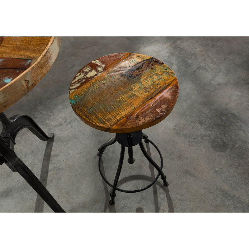 Solid Wood Accent Stool