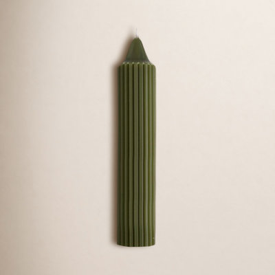 Grecian Collenette Unscented Taper Candle