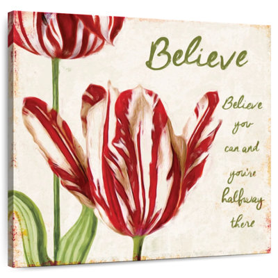 Harnek Floral Believe You Can