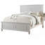 Cadre de lit blanc 1pc