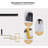 Lorisa 6 - Light Gold Linear Dimmable LED Kitchen Island Pendant