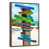 Floating Frame Walnut selected