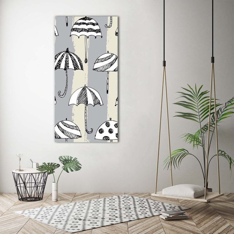 Umbrellas - Wrapped Canvas Print