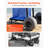 Beach Dolly With Big Wheels For Sand, Folding Sand Cart , 165 Lbs Loading Capacity , Heavy Duty Cart For Beach Camping Fishing Garden