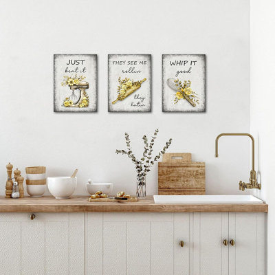 3 Piece Wrapped Canvas Print