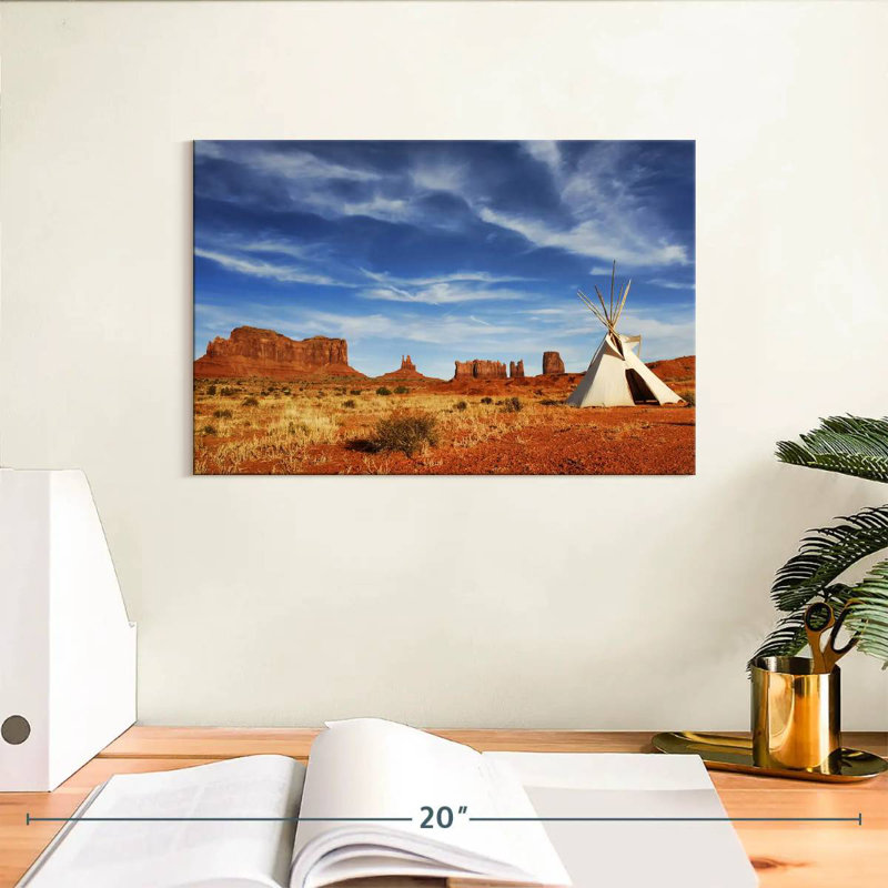 Lelar American Indian Plains, 8'' H X 12'' W