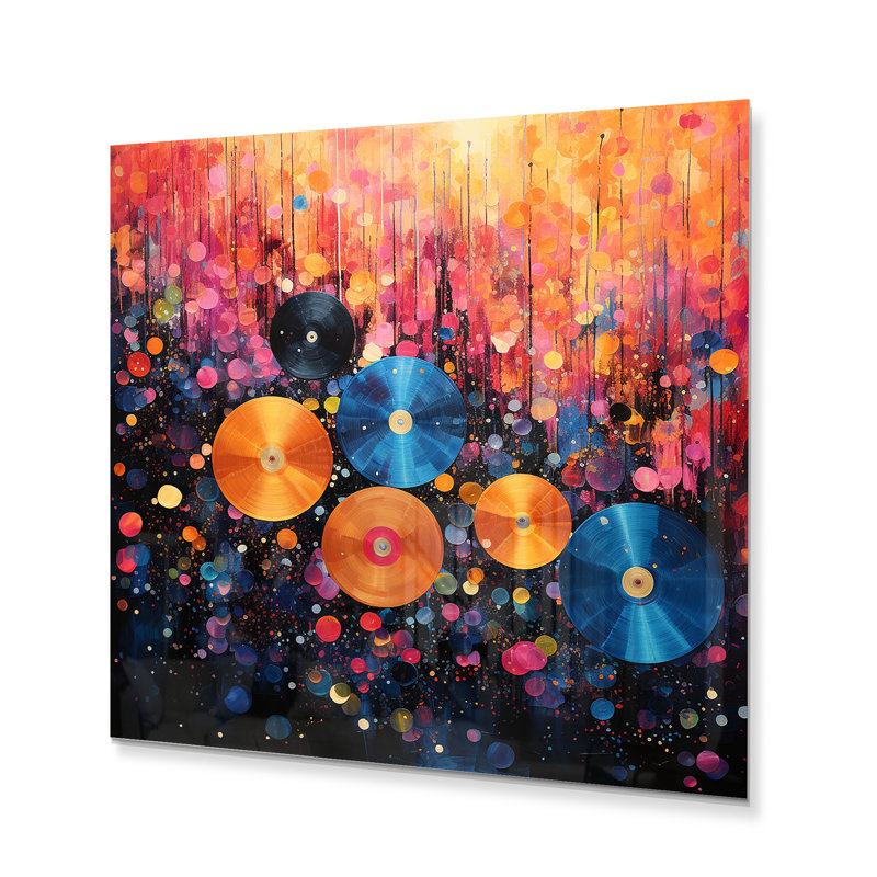 Disque vinyle Rhapsody I - musique, décoration murale en métal, H 16 po x l 16 po x P 1 po
