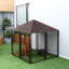 Niche pour chien verrouillable