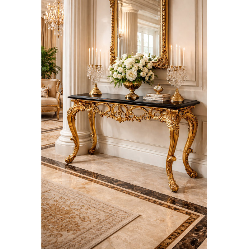 Console de 62 po Daylan, Noir