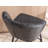 Upholstered Barstool With Footrest-105412415