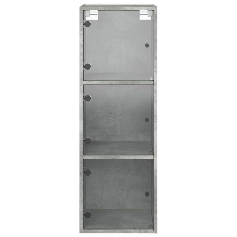 Masja Rectangle Accent Cabinet, Concrete Grey