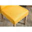 Chaise parsons capitonnée en bois massif Habit, ensemble de 2, jaune-140107285