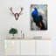 Gorgeous Peacock Bird - Wrapped Canvas-55366065