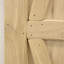 Favian Double Bi-Folding System Solid Oak Barn Door-8841275