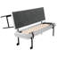 Élévateur choral droit à 3 niveaux NPS® Transport, tapis gris (18 x 78)-2396894