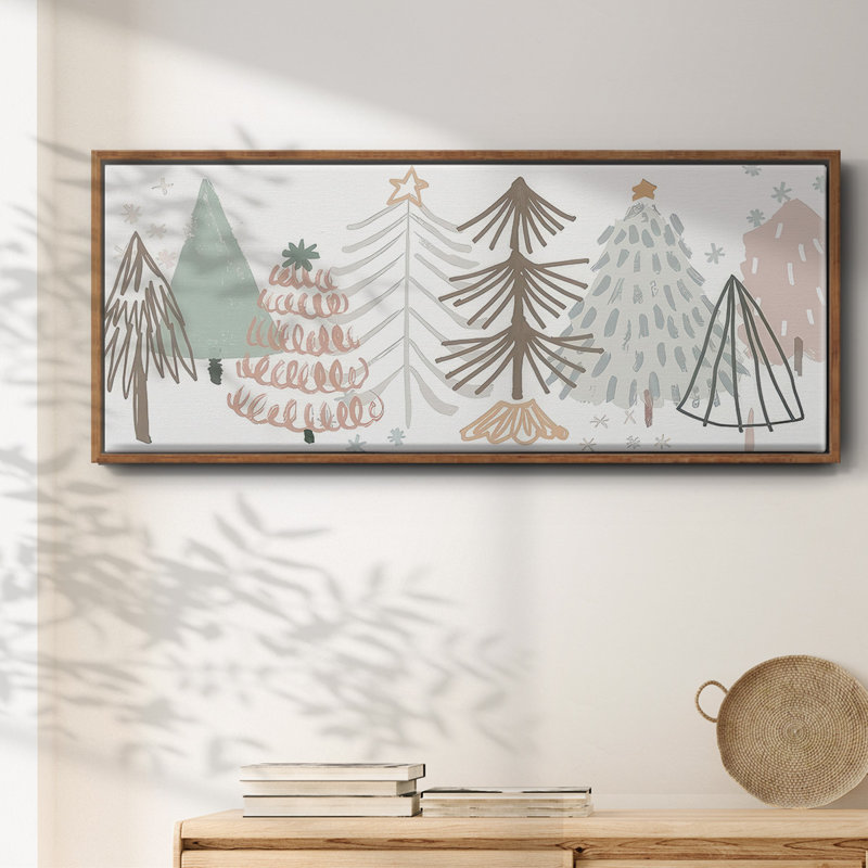 Carnet de croquis de Noël - Toile encadrée, H 24 po x l 60 po