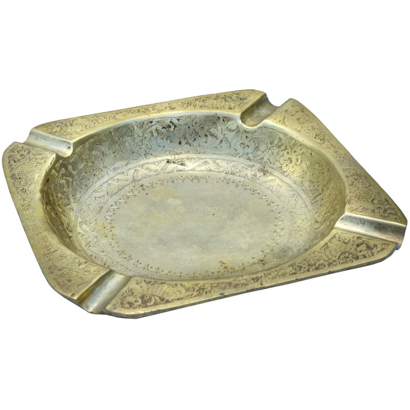 The Moroccan Room Brass Ashtray