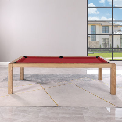 Table de billard en ardoise avec plateau de salle à manger Olivia